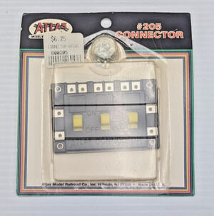 Atlas #205 Connector 3 Single Pole Single Throw (On-Off) Switche